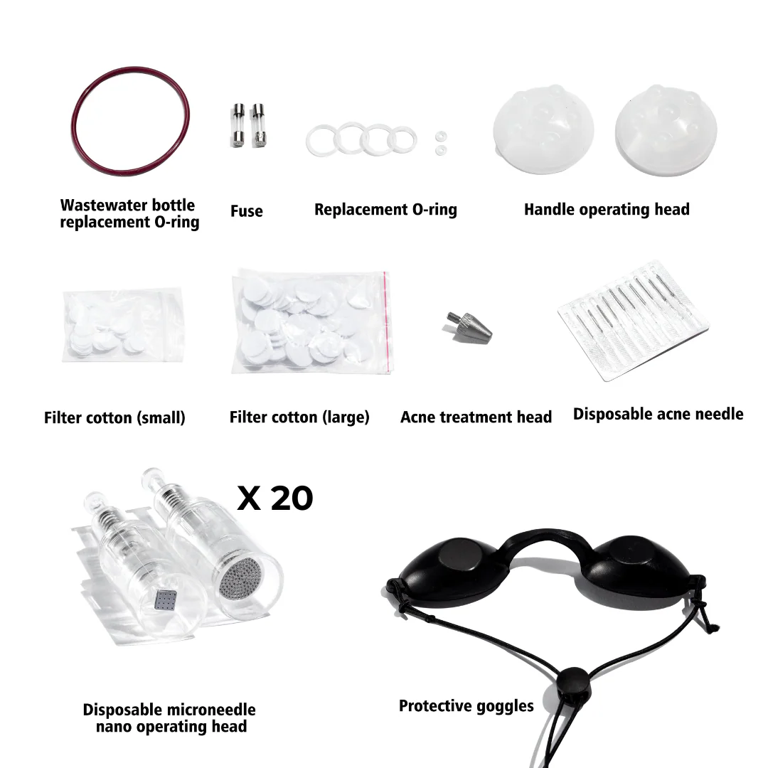 Essential Consumables for 18 in 1 Hydra Spa Infusion Ultra Glow - Image 17