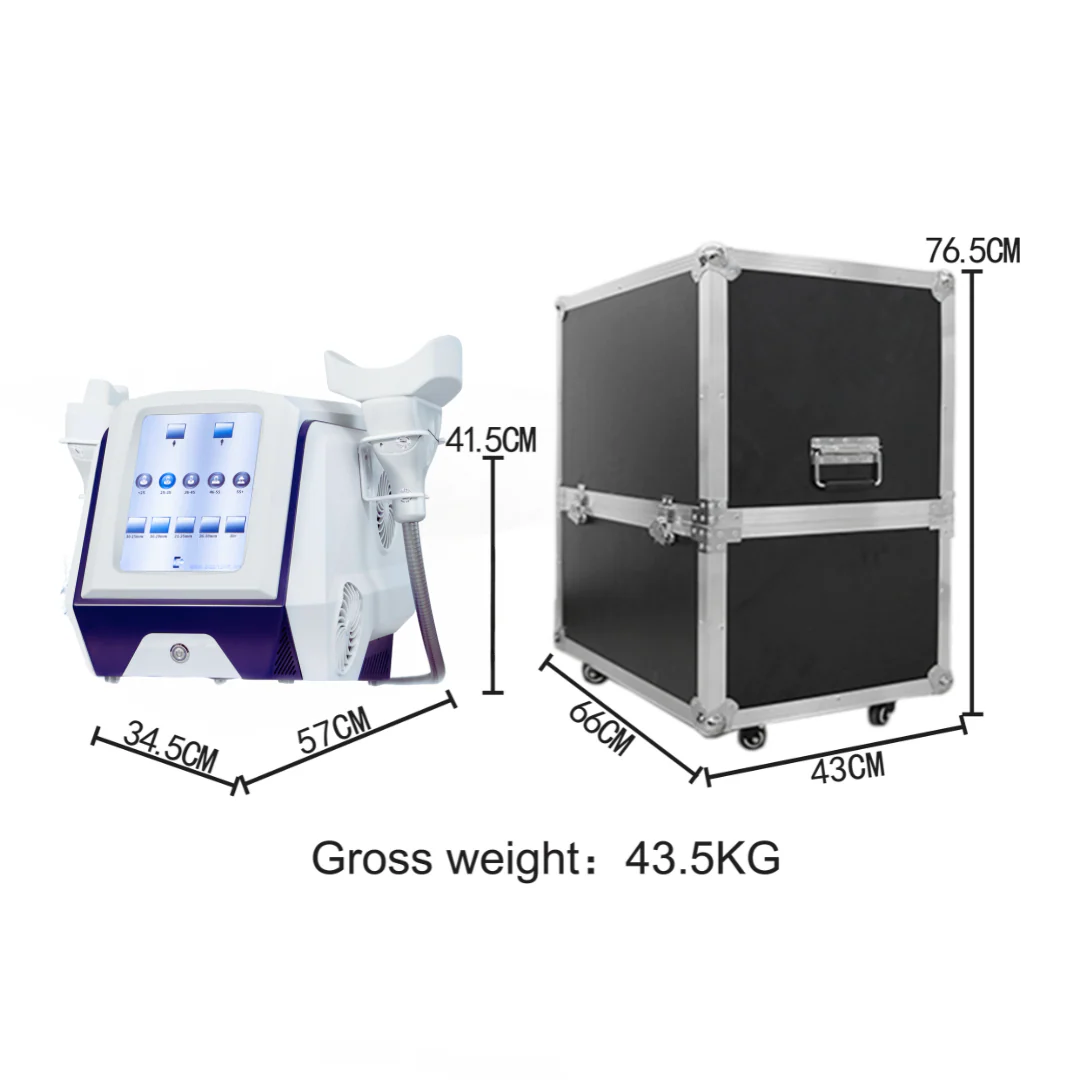 Diamond Ice Fat Removal Machine with 6 Medical Grade Applicators - Image 7