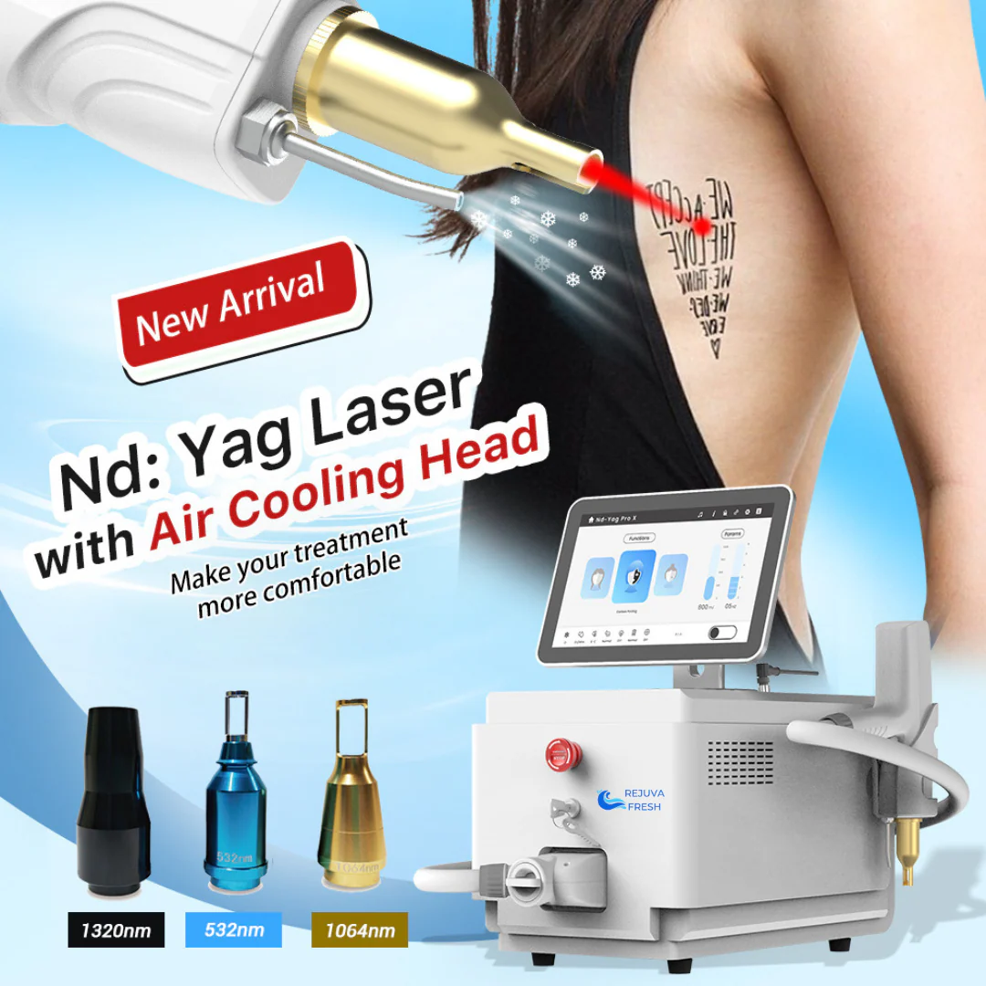 NDPlus Tattoo Removal Laser with Cold Air Blower - Image 3