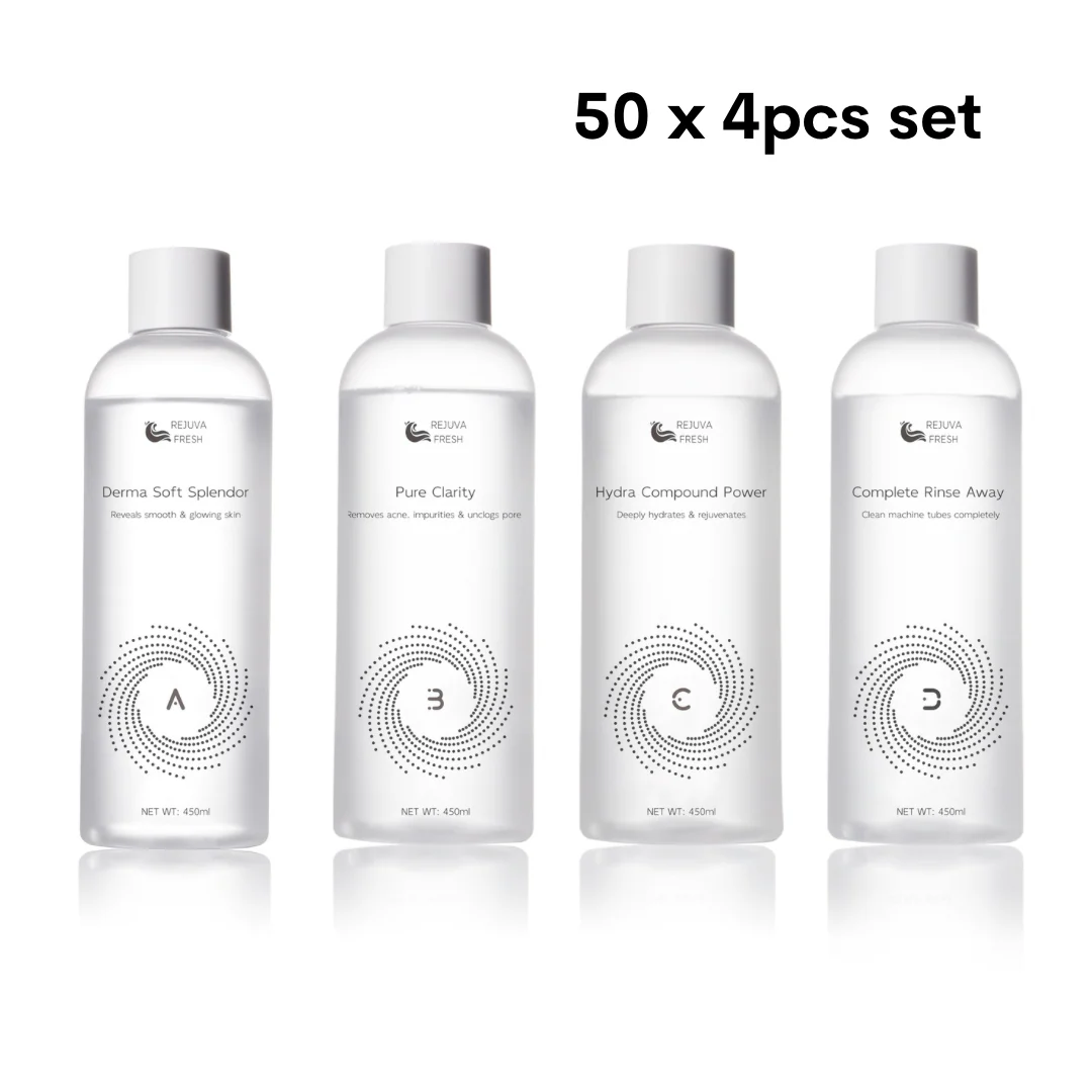 Rejuva Fresh® Hydra Spa Infusion Hydro Dermabrasion Solution 4pcs Set - Image 7